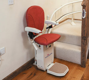 Platinum-Curved-Stairlift