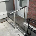 1m Ground to Ground Stainless Steel Handrail